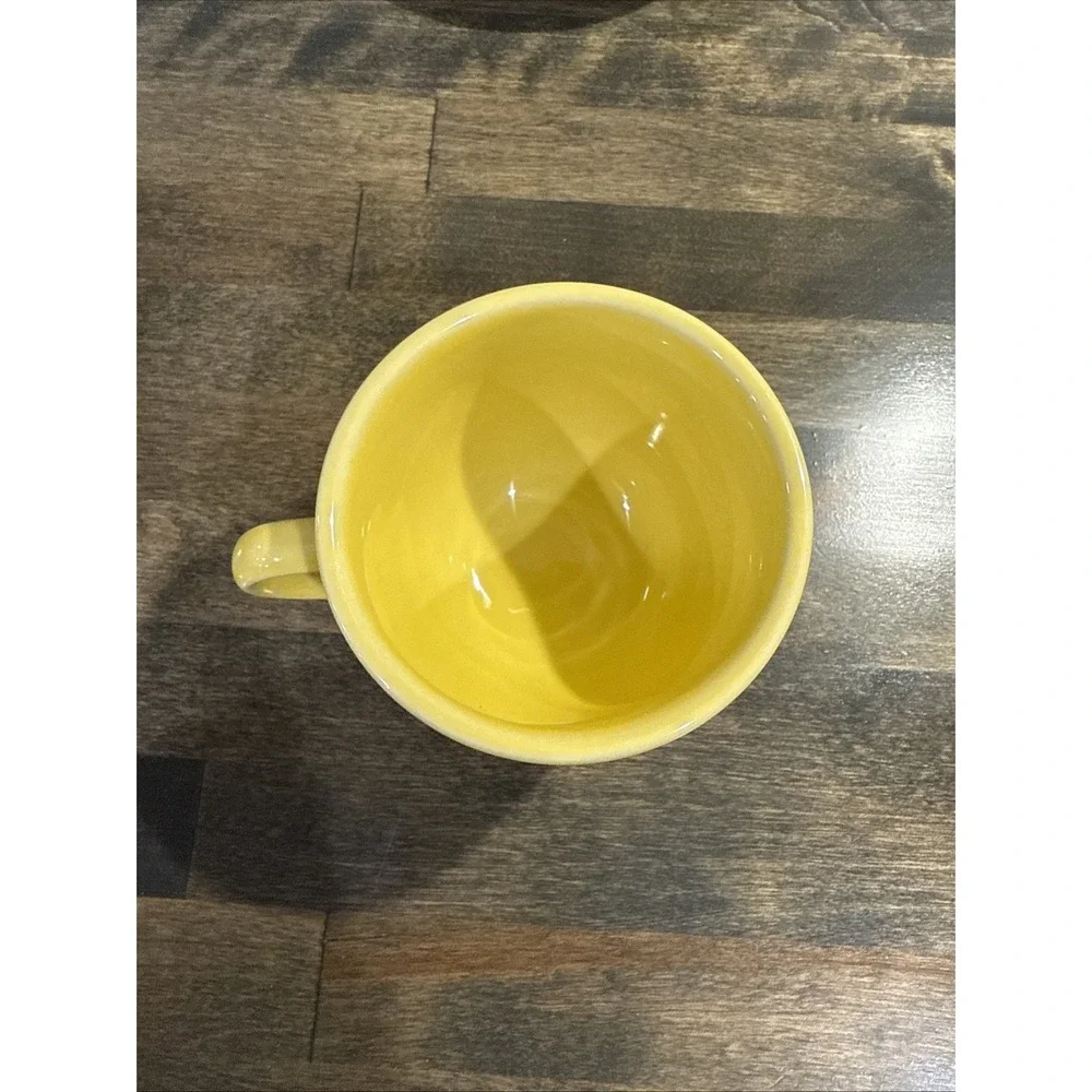 Fiestaware Fiesta Sunflower Yellow‎ Cup and Saucer Set Homer Laughlin